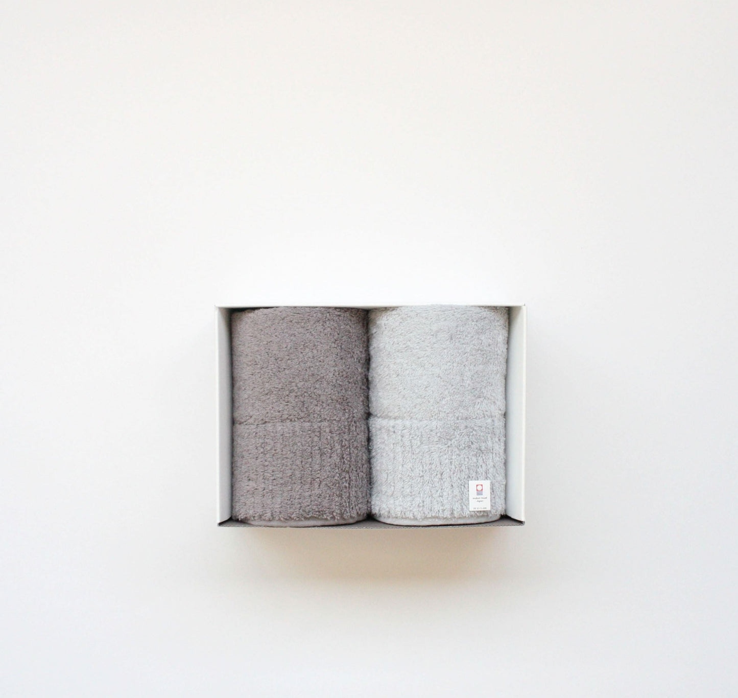 コンテックスプレミアム フェイスタオル 2枚セット【グレー・ブルー】 【結婚式 ギフト 引き出物 タオル 寝具】