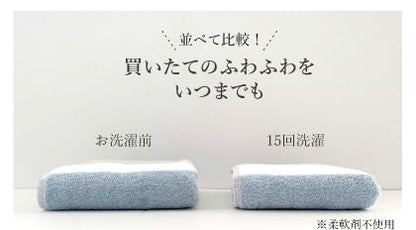 グレージュ バスタオル【ブルー】 【結婚式 ギフト 引き出物 タオル 寝具】