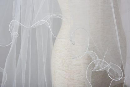 ISAMU MORITAオリジナル 抗菌ベール(シンプル) 【結婚式 ベール】