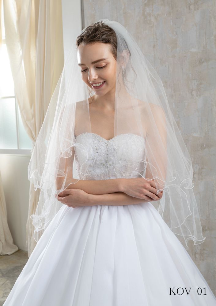 ISAMU MORITAオリジナル 抗菌ベール(シンプル) 【結婚式 ベール】