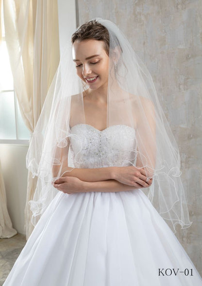 ISAMU MORITAオリジナル 抗菌ベール(シンプル) 【結婚式 ベール】