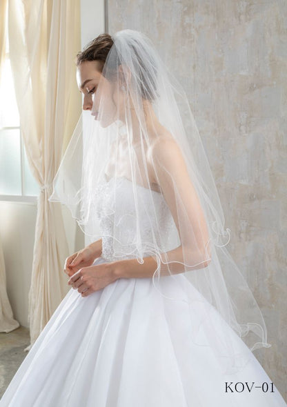 ISAMU MORITAオリジナル 抗菌ベール(シンプル) 【結婚式 ベール】