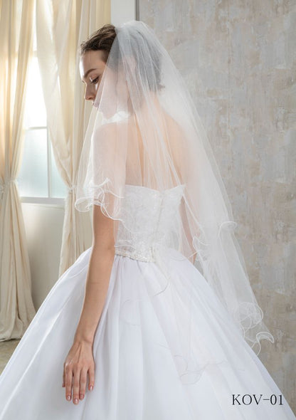 ISAMU MORITAオリジナル 抗菌ベール(シンプル) 【結婚式 ベール】