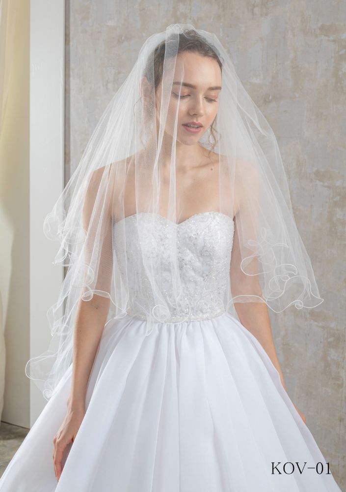 ISAMU MORITAオリジナル 抗菌ベール(シンプル) 【結婚式 ベール】