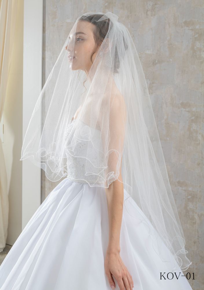 ISAMU MORITAオリジナル 抗菌ベール(シンプル) 【結婚式 ベール】