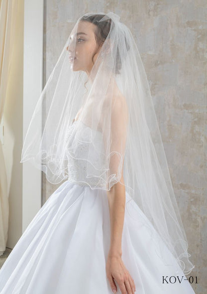 ISAMU MORITAオリジナル 抗菌ベール(シンプル) 【結婚式 ベール】