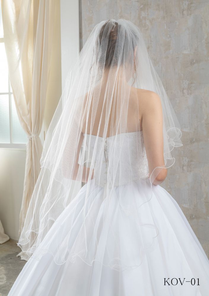 ISAMU MORITAオリジナル 抗菌ベール(シンプル) 【結婚式 ベール】