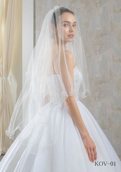 ISAMU MORITAオリジナル 抗菌ベール(シンプル) 【結婚式 ベール】