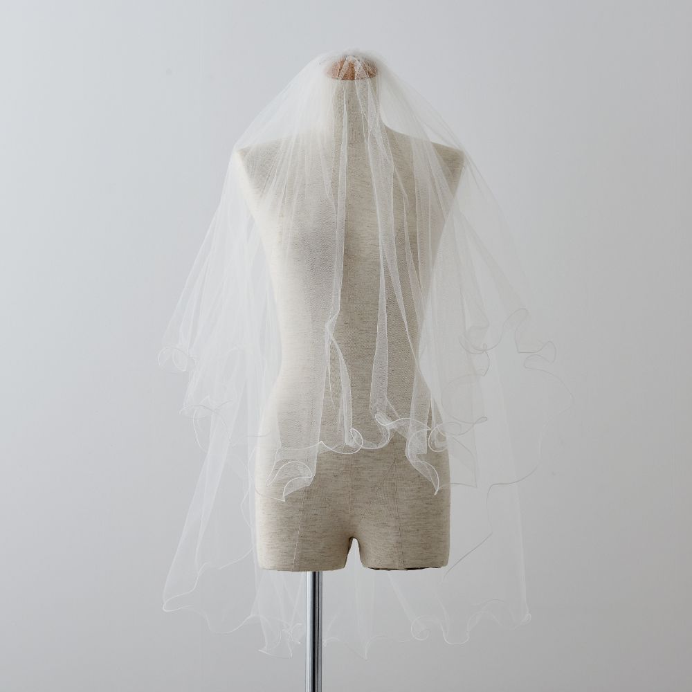 ISAMU MORITAオリジナル 抗菌ベール(シンプル) 【結婚式 ベール】