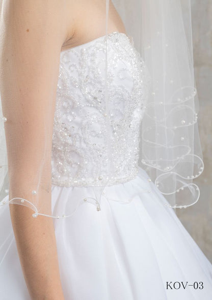 ISAMU MORITAオリジナル 抗菌ベール(パール) 【結婚式 ベール】