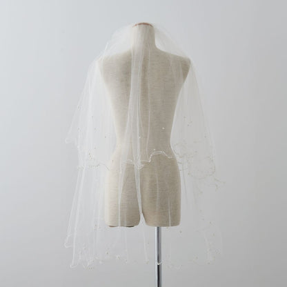 ISAMU MORITAオリジナル 抗菌ベール(パール) 【結婚式 ベール】