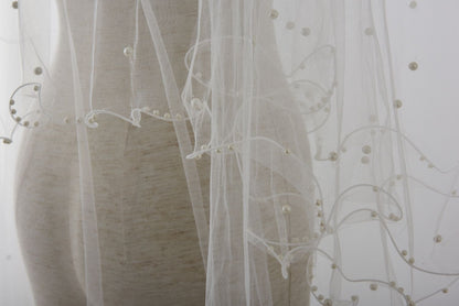 ISAMU MORITAオリジナル 抗菌ベール(パール) 【結婚式 ベール】