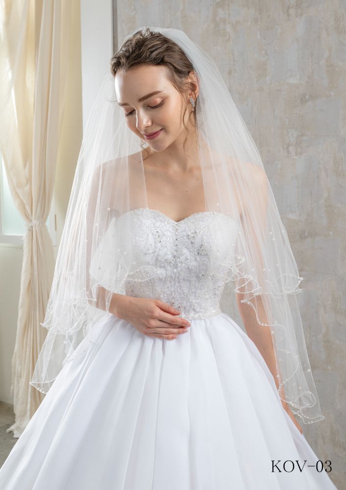 ISAMU MORITAオリジナル 抗菌ベール(パール) 【結婚式 ベール】