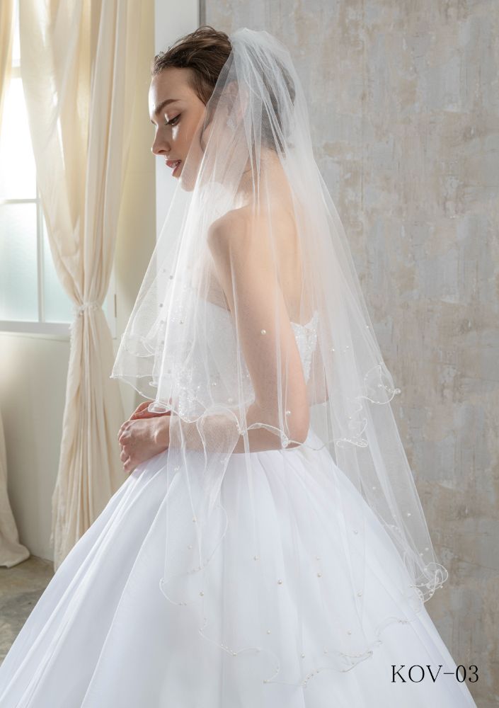 ISAMU MORITAオリジナル 抗菌ベール(パール) 【結婚式 ベール】