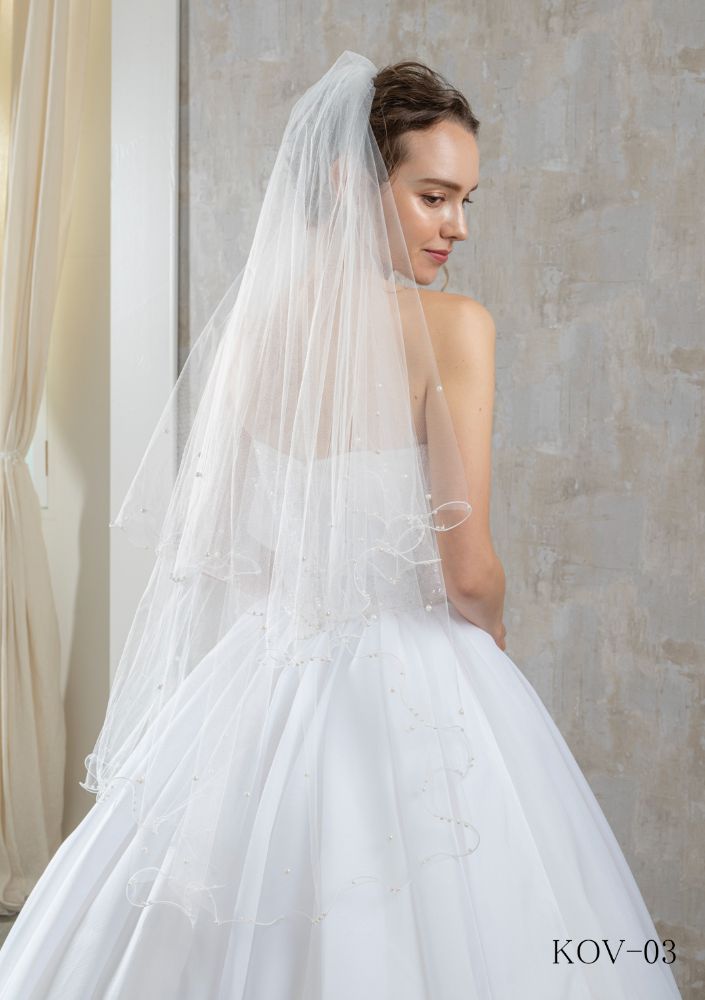 ISAMU MORITAオリジナル 抗菌ベール(パール) 【結婚式 ベール】