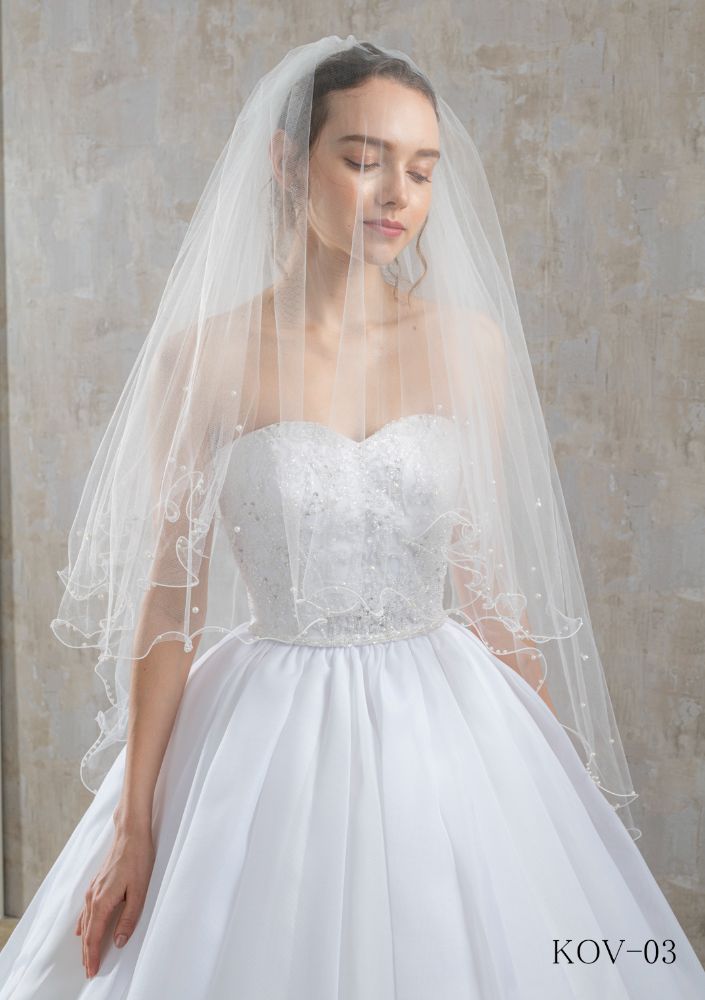 ISAMU MORITAオリジナル 抗菌ベール(パール) 【結婚式 ベール】