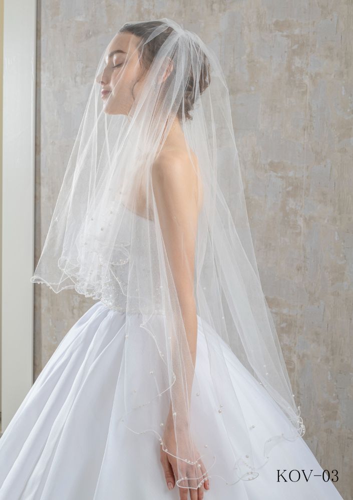 ISAMU MORITAオリジナル 抗菌ベール(パール) 【結婚式 ベール】