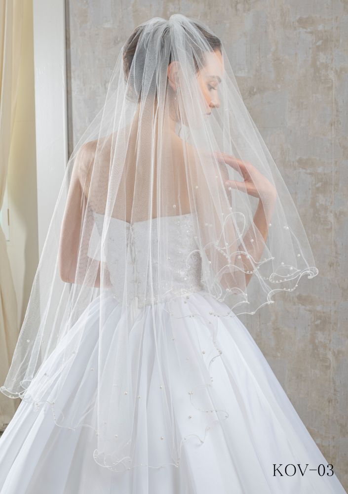 ISAMU MORITAオリジナル 抗菌ベール(パール) 【結婚式 ベール】