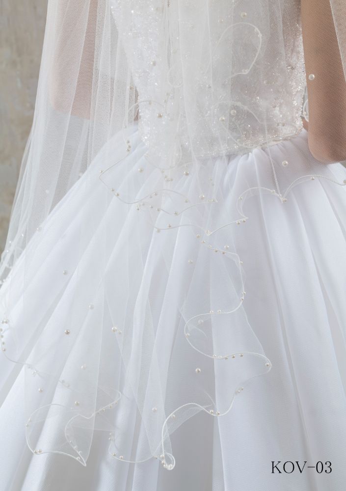 ISAMU MORITAオリジナル 抗菌ベール(パール) 【結婚式 ベール】