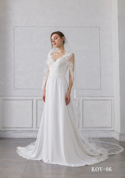 ISAMU MORITAオリジナル 抗菌マリアベール(レース) 【結婚式 ベール】