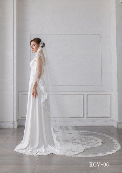 ISAMU MORITAオリジナル 抗菌マリアベール(レース) 【結婚式 ベール】