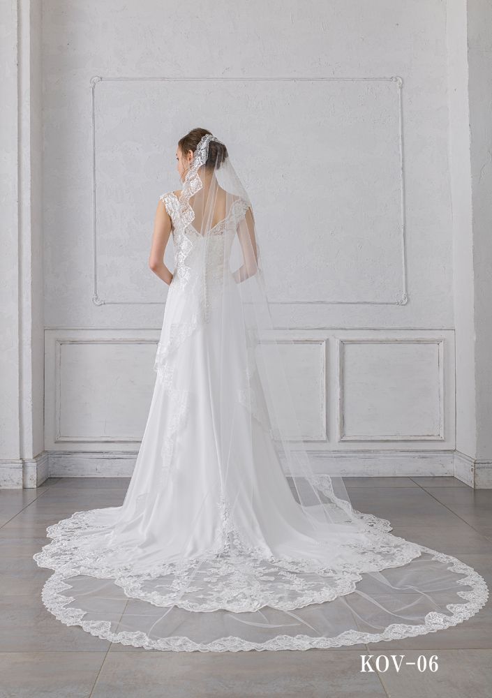 ISAMU MORITAオリジナル 抗菌マリアベール(レース) 【結婚式 ベール