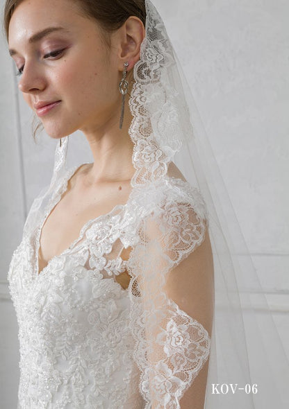 ISAMU MORITAオリジナル 抗菌マリアベール(レース) 【結婚式 ベール】