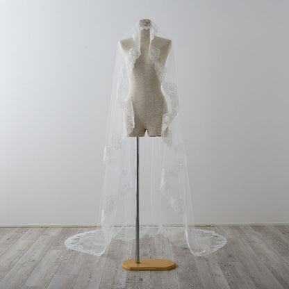 ISAMU MORITAオリジナル 抗菌マリアベール(レース) 【結婚式 ベール】