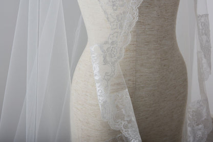 ISAMU MORITAオリジナル 抗菌マリアベール(レース) 【結婚式 ベール】