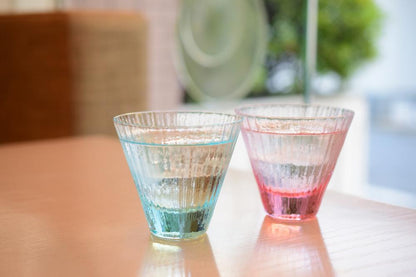 キーラ グラスペア(バイオレット・ブルー) 【結婚式 ギフト 引き出物 食器類】