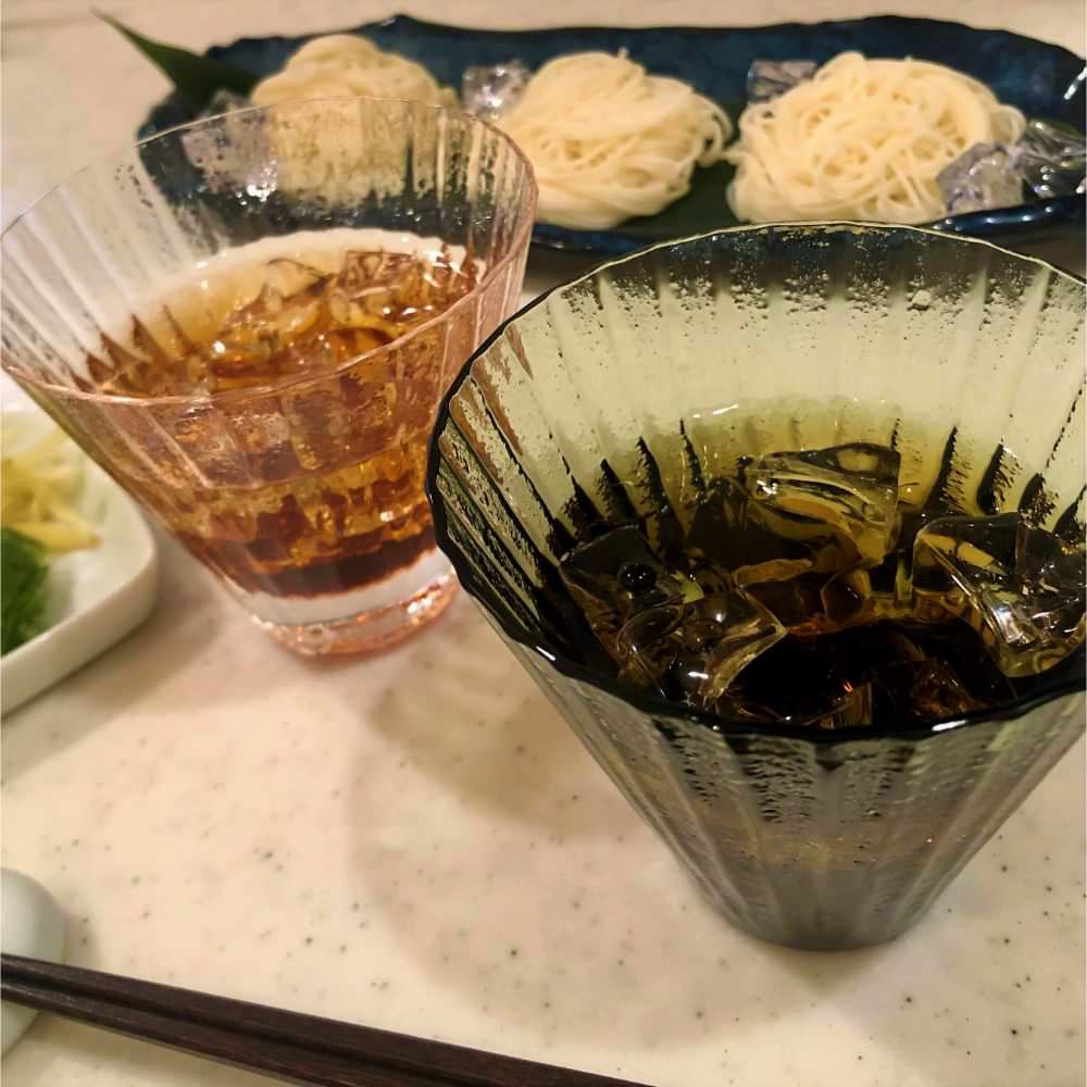 キーラ グラスペア(クリアー・フォレスト) 【結婚式 ギフト 引き出物 食器類】