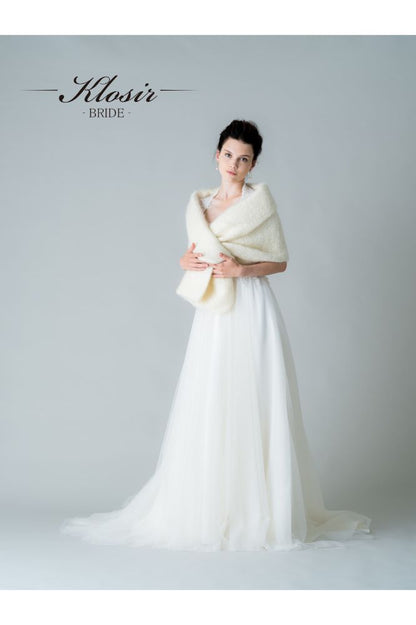 【ウールボレロ】ドレス小物 WOOL BOLERO 【結婚式 ドレス小物 レンタル】