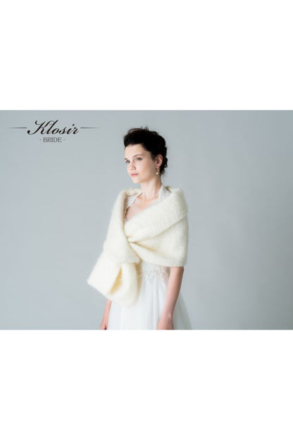 【ウールボレロ】ドレス小物 WOOL BOLERO 【結婚式 ドレス小物 レンタル】