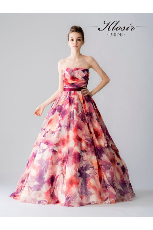 カラードレス ROSE 【結婚式 カラードレス レンタル】