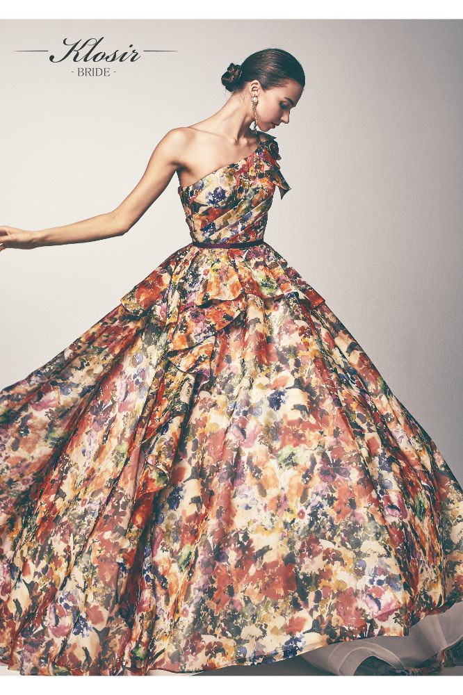 カラードレス TREE PEONY 【結婚式 カラードレス レンタル】