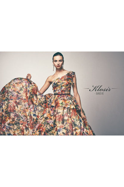 カラードレス TREE PEONY 【結婚式 カラードレス レンタル】