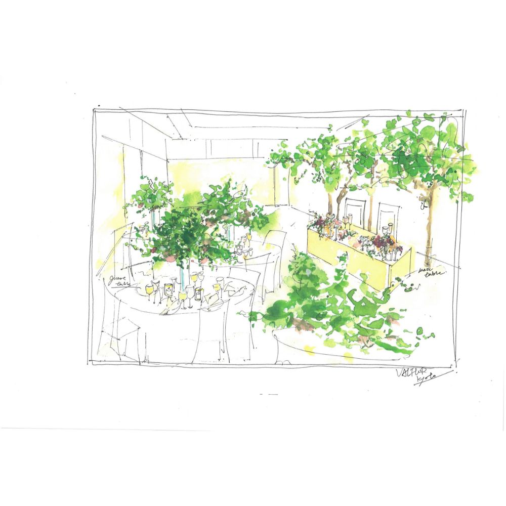 オーダー会場装花 エリア内(京都・軽井沢) 【結婚式 フラワー 会場装花】