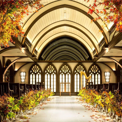 花材のみで彩るナチュラル会場装飾(京都・軽井沢エリア) 【結婚式 フラワー 会場装花】