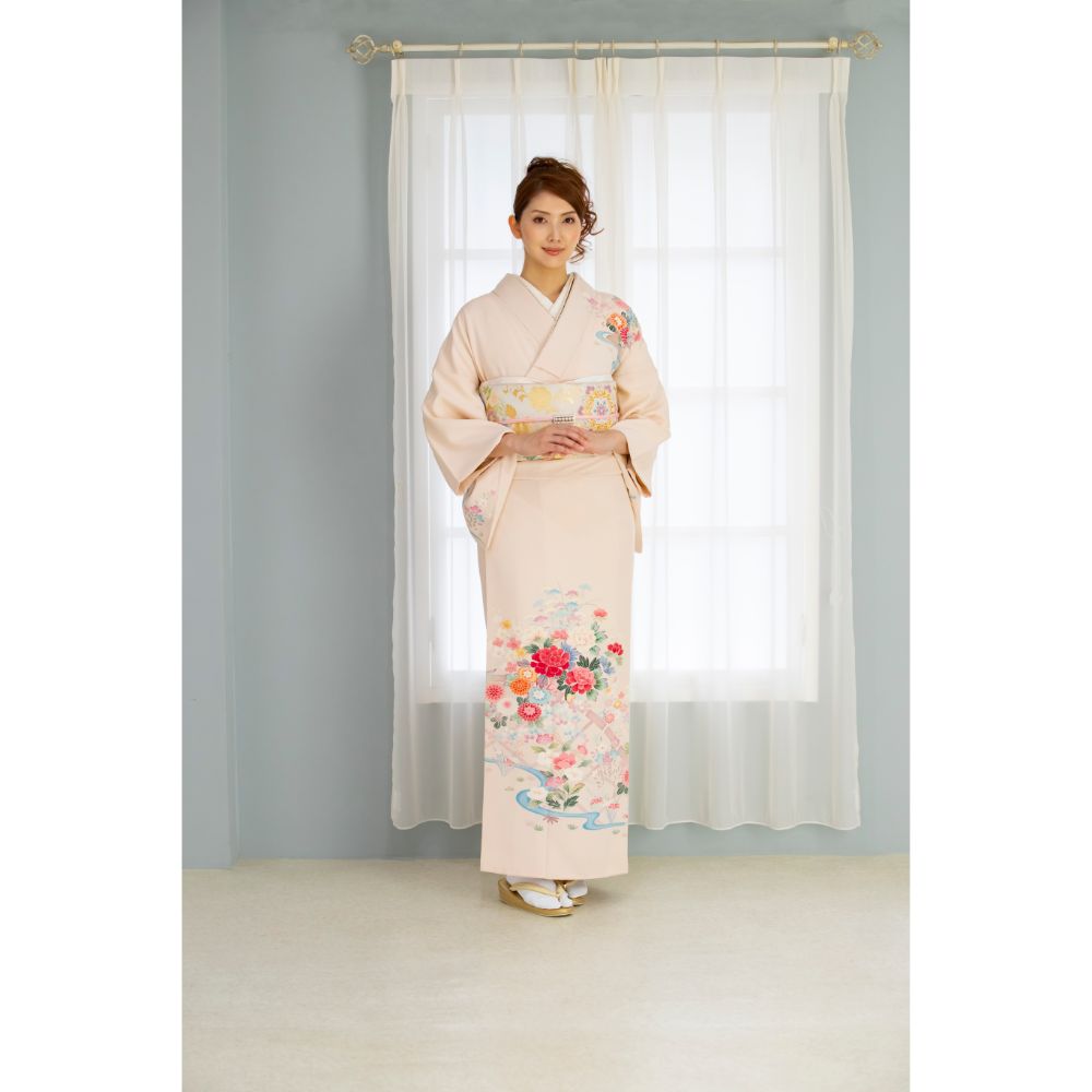 訪問着 【結婚式 訪問着 色留袖 レンタル】