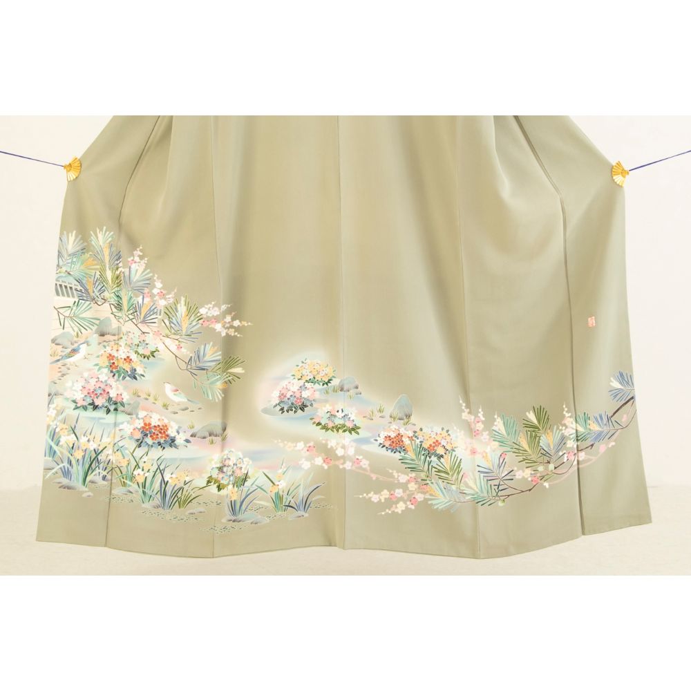 訪問着 【結婚式 訪問着 色留袖 レンタル】