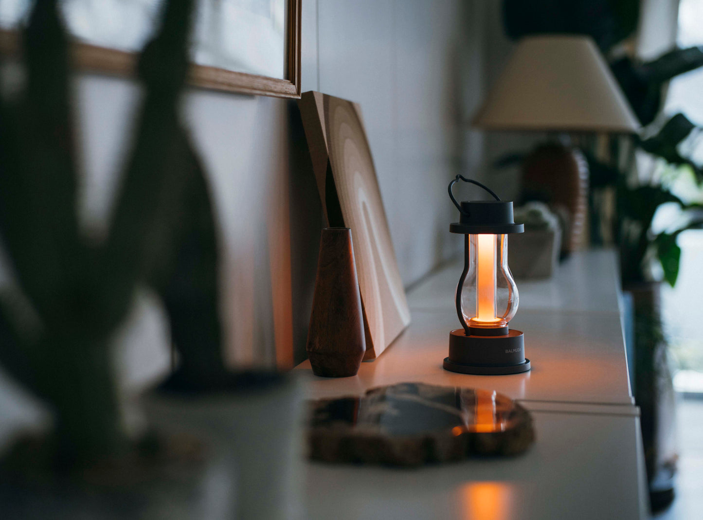 バルミューダ ザ ・ランタン ブラック 【結婚式 ギフト 内祝い 結婚祝い 出産祝い】