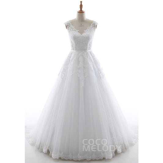 LD4395 バックレス Vネック ウェディングドレス 【ウェディングドレス オーダーメイド】