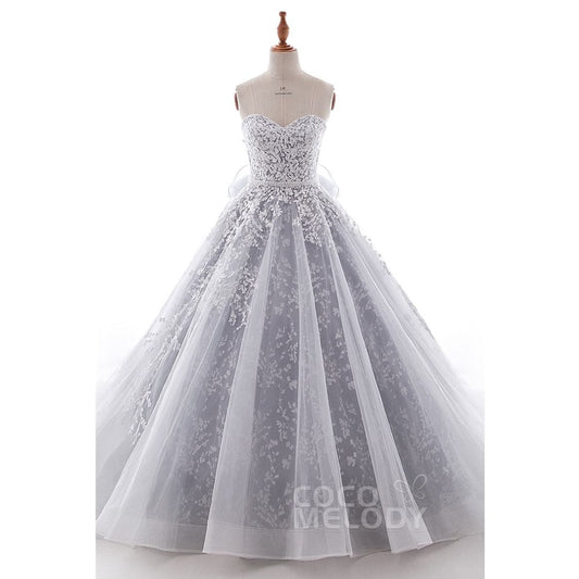 LD5054 スウィスチュール ハートネック ウェディングドレス 【ウェディングドレス オーダーメイド】