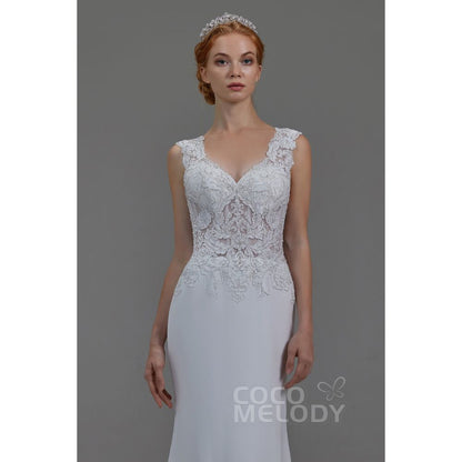 LD5816 レース セクシー マーメイド ウェディングドレス 【ウェディングドレス オーダーメイド】