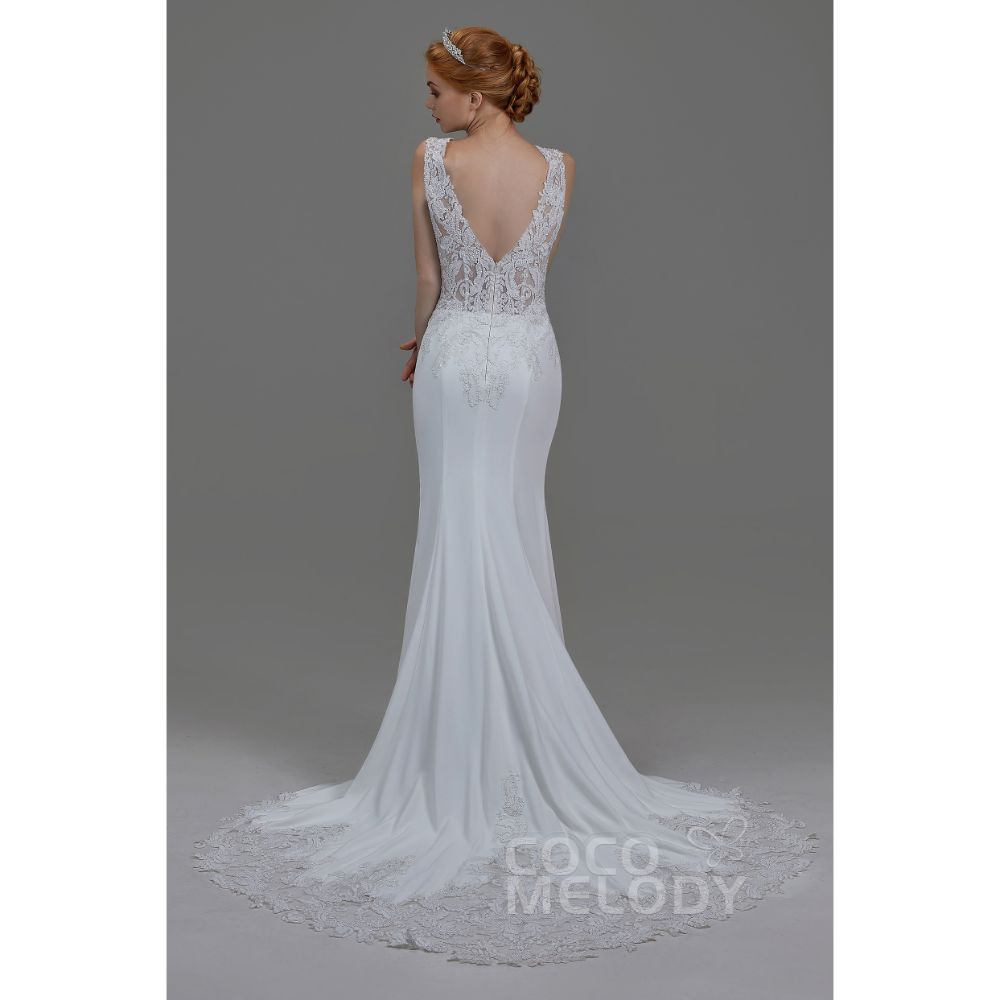 LD5816 レース セクシー マーメイド ウェディングドレス 【ウェディングドレス オーダーメイド】