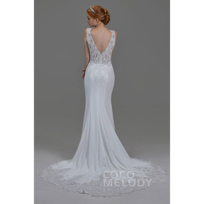 LD5816 レース セクシー マーメイド ウェディングドレス 【ウェディングドレス オーダーメイド】