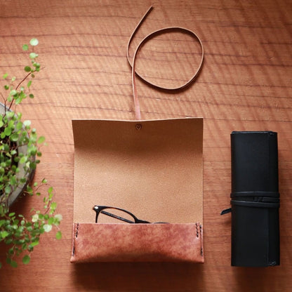 アンティークブラウン” メガネケース maki KAKURA 【結婚式 引き出物 ギフト】