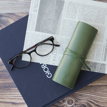 アンティークブラウン” メガネケース maki KAKURA 【結婚式 引き出物 ギフト】