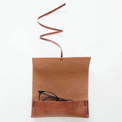 アンティークブラウン” メガネケース maki KAKURA 【結婚式 引き出物 ギフト】