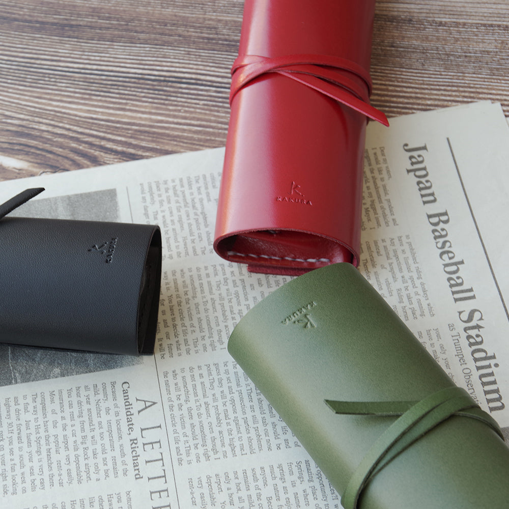 レッド” メガネケース maki KAKURA 【結婚式 引き出物 ギフト】